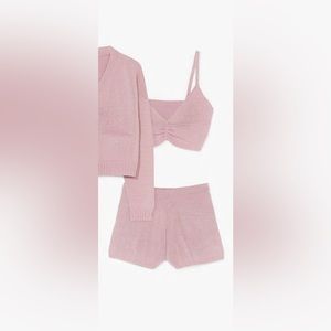 Knit Right There 2 Pc Lounge Set